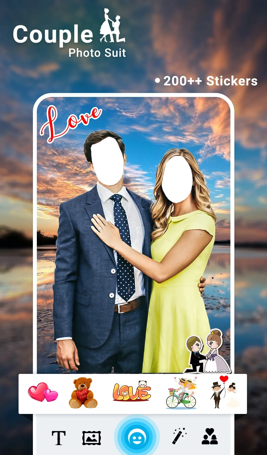 Couple Photo Suit | Indus Appstore | Screenshot