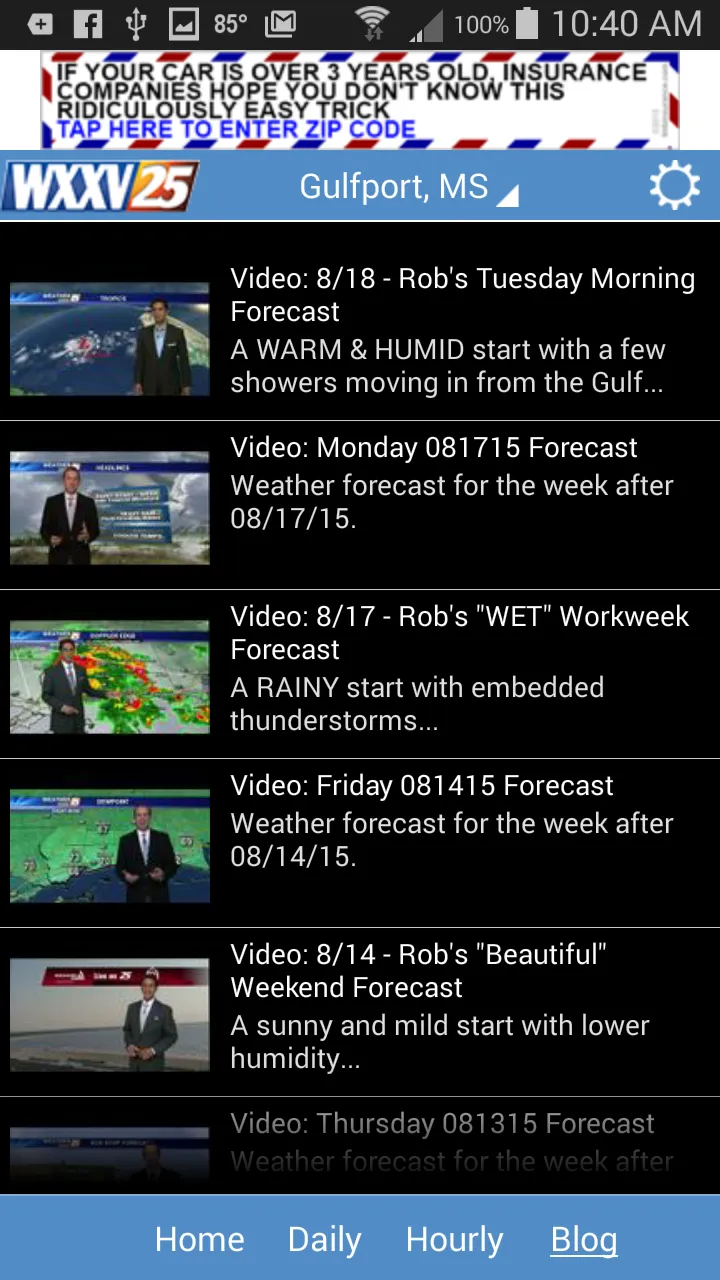 WXXV News 25 Weather | Indus Appstore | Screenshot