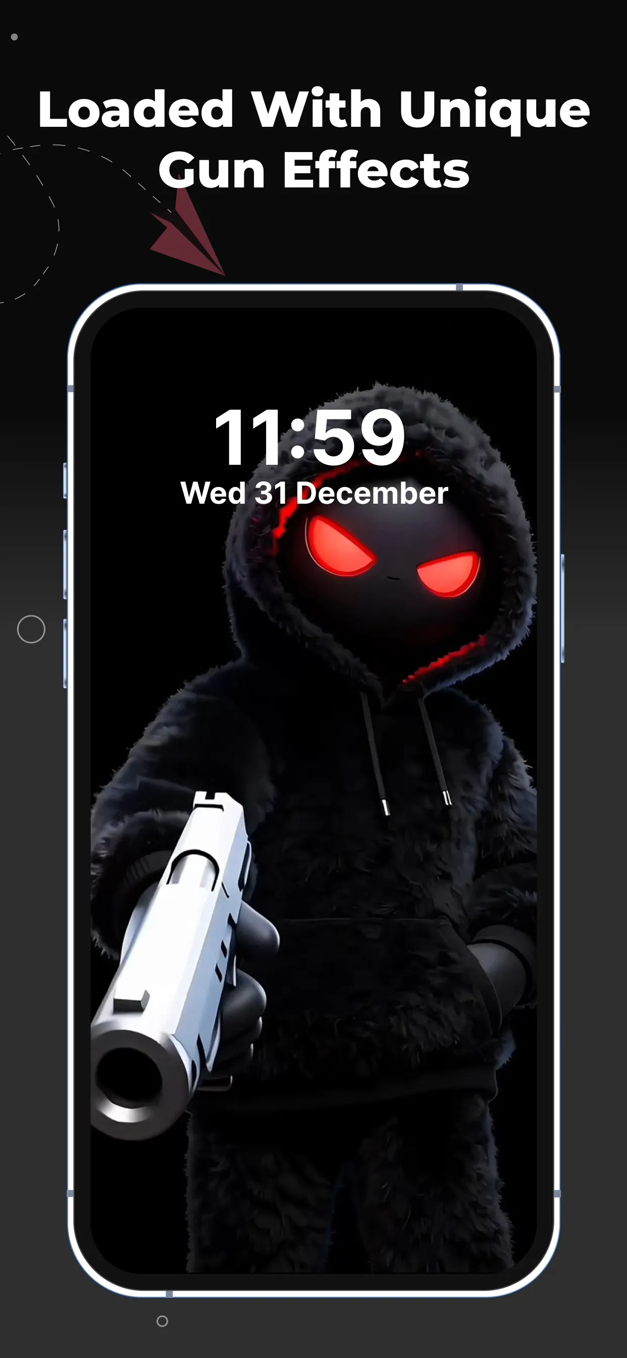 Silly Smile Gun Live Wallpaper | Indus Appstore | Screenshot