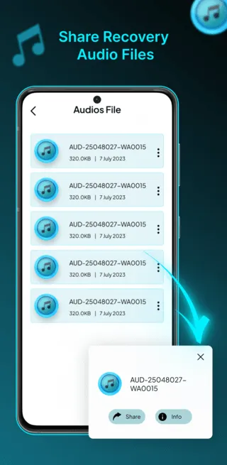 Audio Recovery & Restore | Indus Appstore | Screenshot