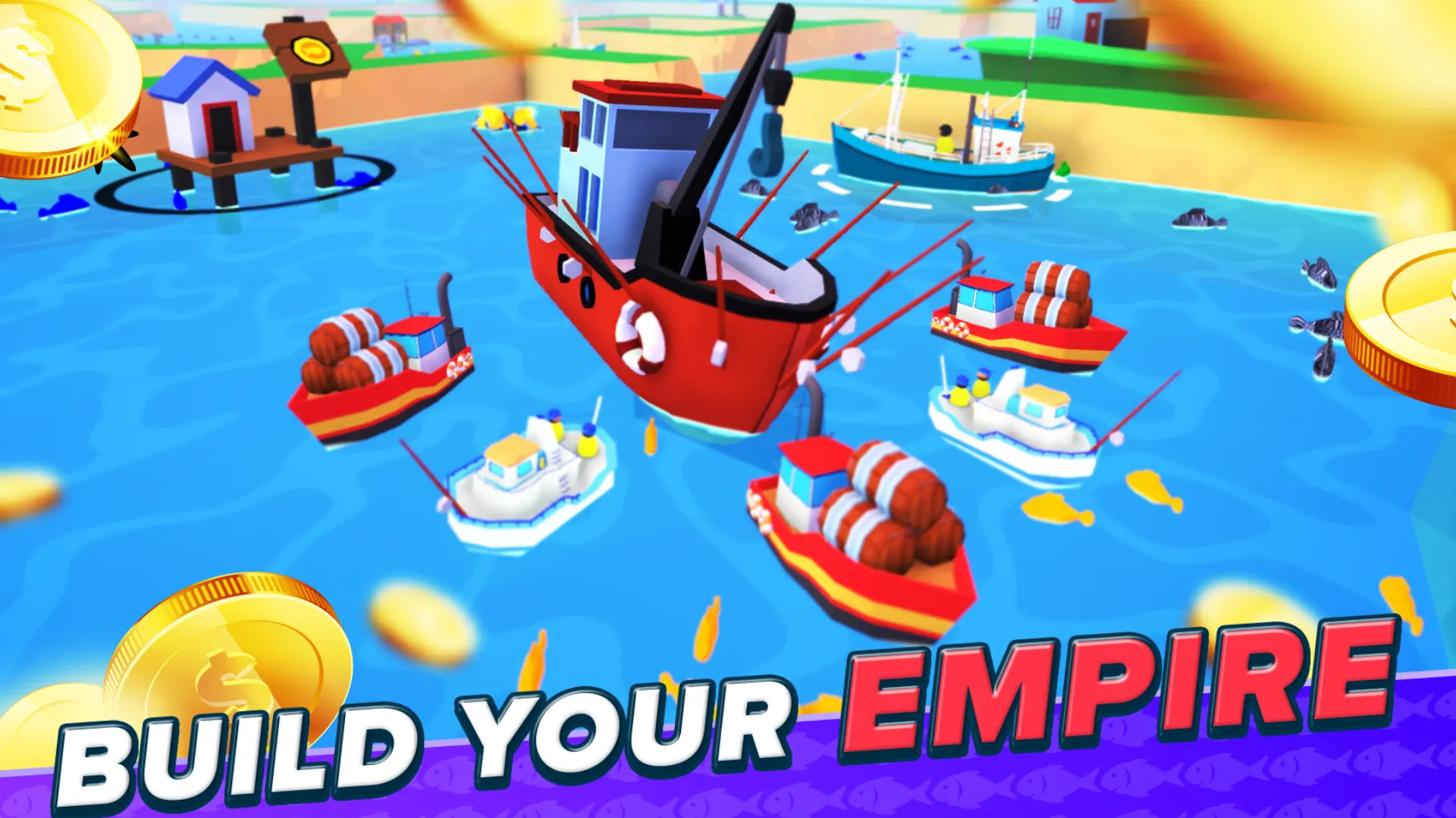 Idle Fish 2: Fishing Tycoon | Indus Appstore | Screenshot