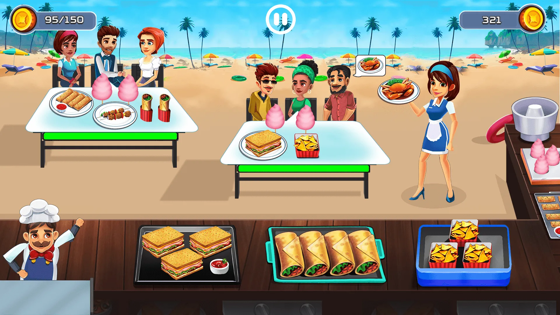 Cooking Cafe - Food Chef | Indus Appstore | Screenshot