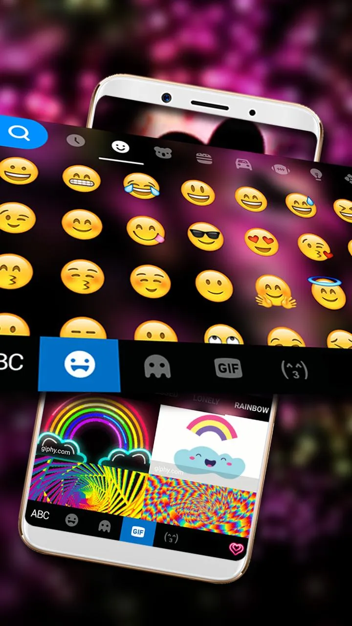 Sparkling Love Keyboard Theme | Indus Appstore | Screenshot