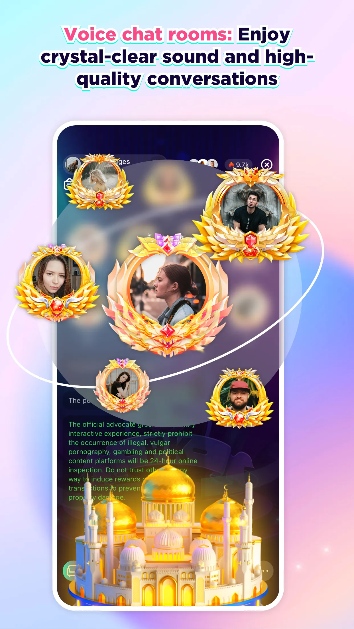 Mimi - group voice chat room | Indus Appstore | Screenshot