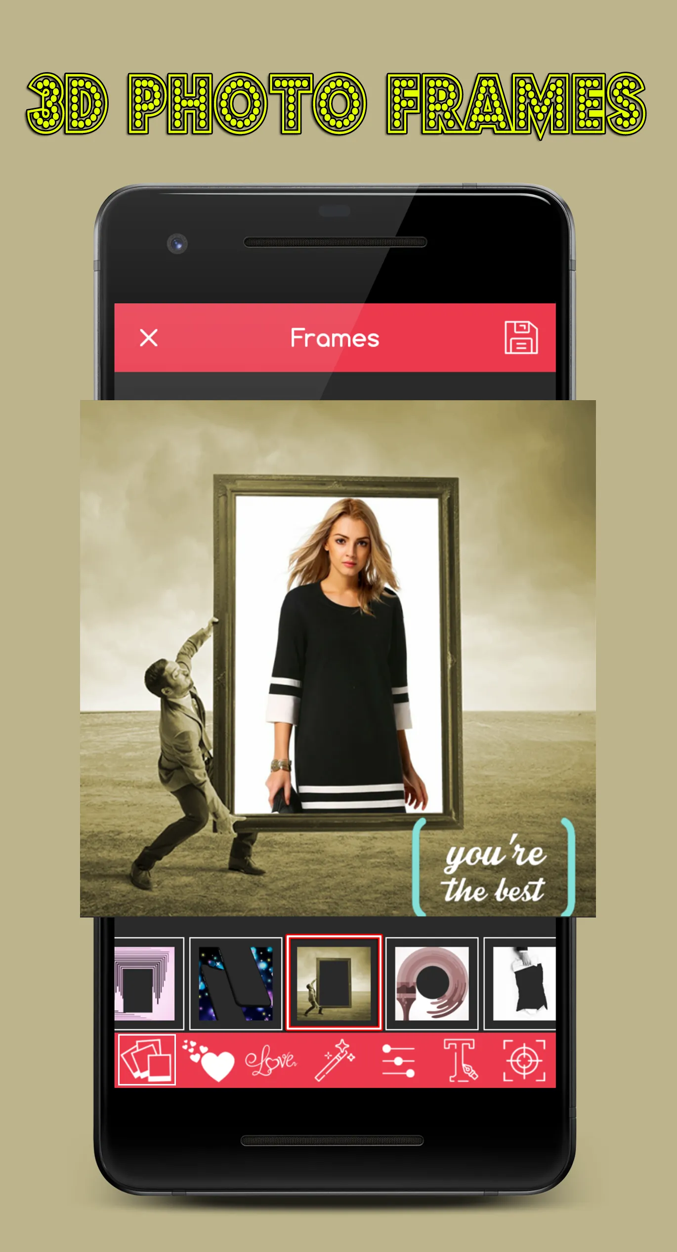 3D Photo Maker | Indus Appstore | Screenshot