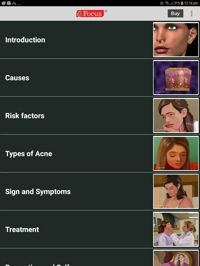 Acne | Indus Appstore | Screenshot