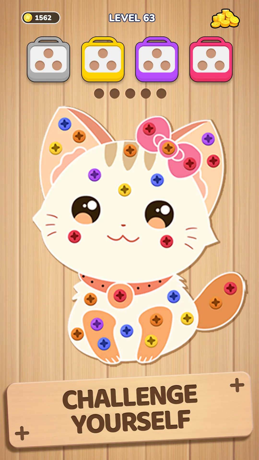 Woodle Screw Jam: Nuts & Bolts | Indus Appstore | Screenshot