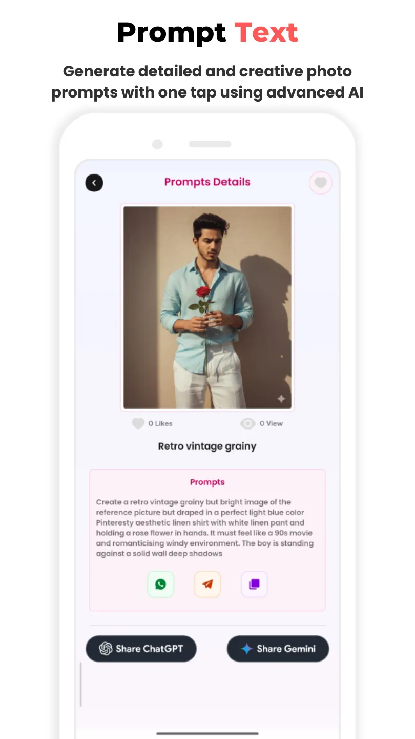 Promtify : AI Photo Prompt | Indus Appstore | Screenshot