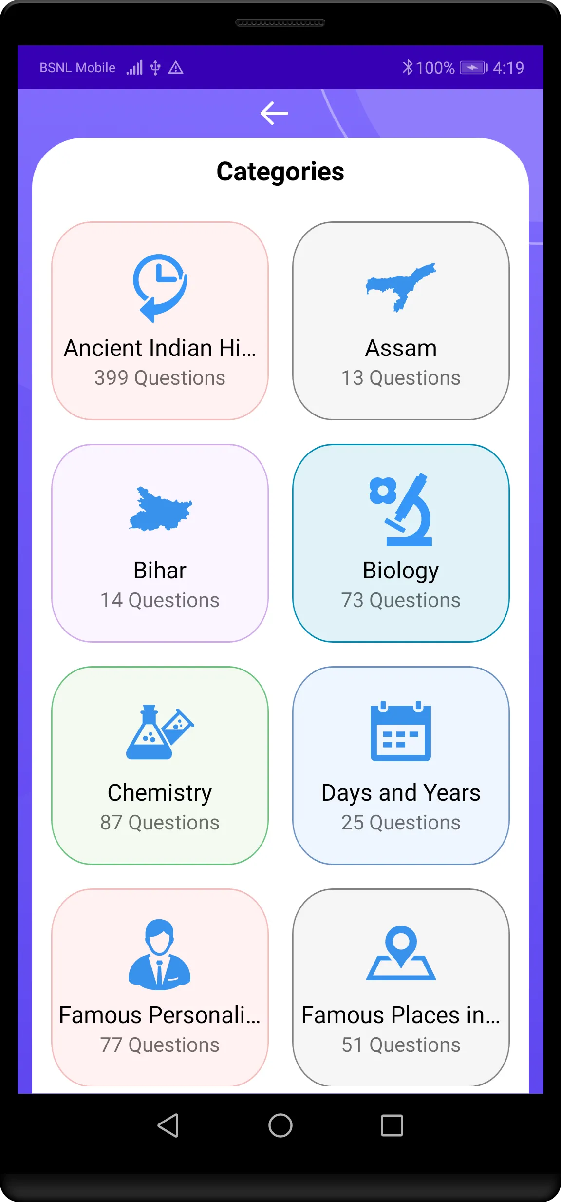 General Knowledge Offline 2024 | Indus Appstore | Screenshot
