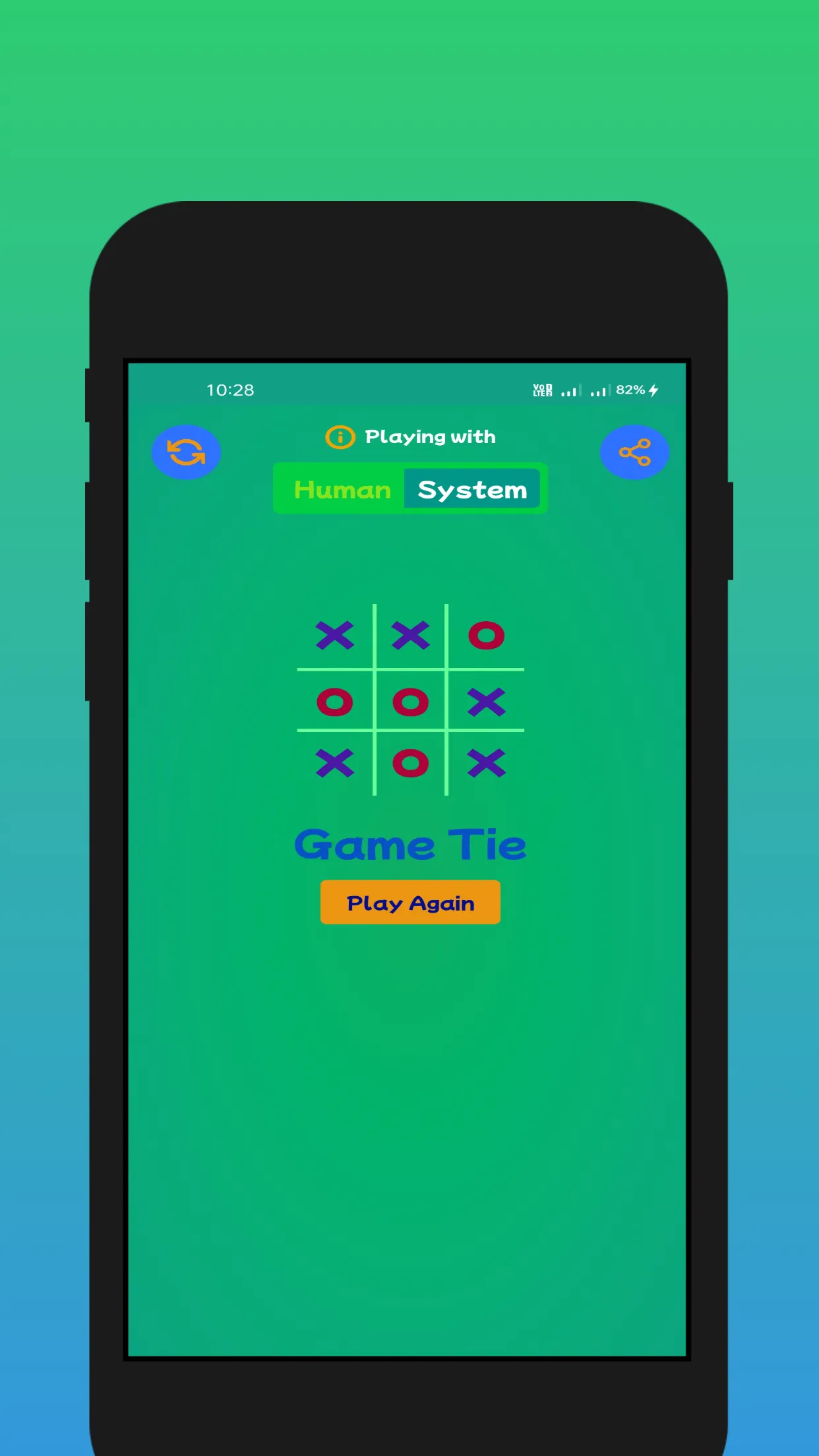 Tic Tac Toe - Puzzle Game | Indus Appstore | Screenshot