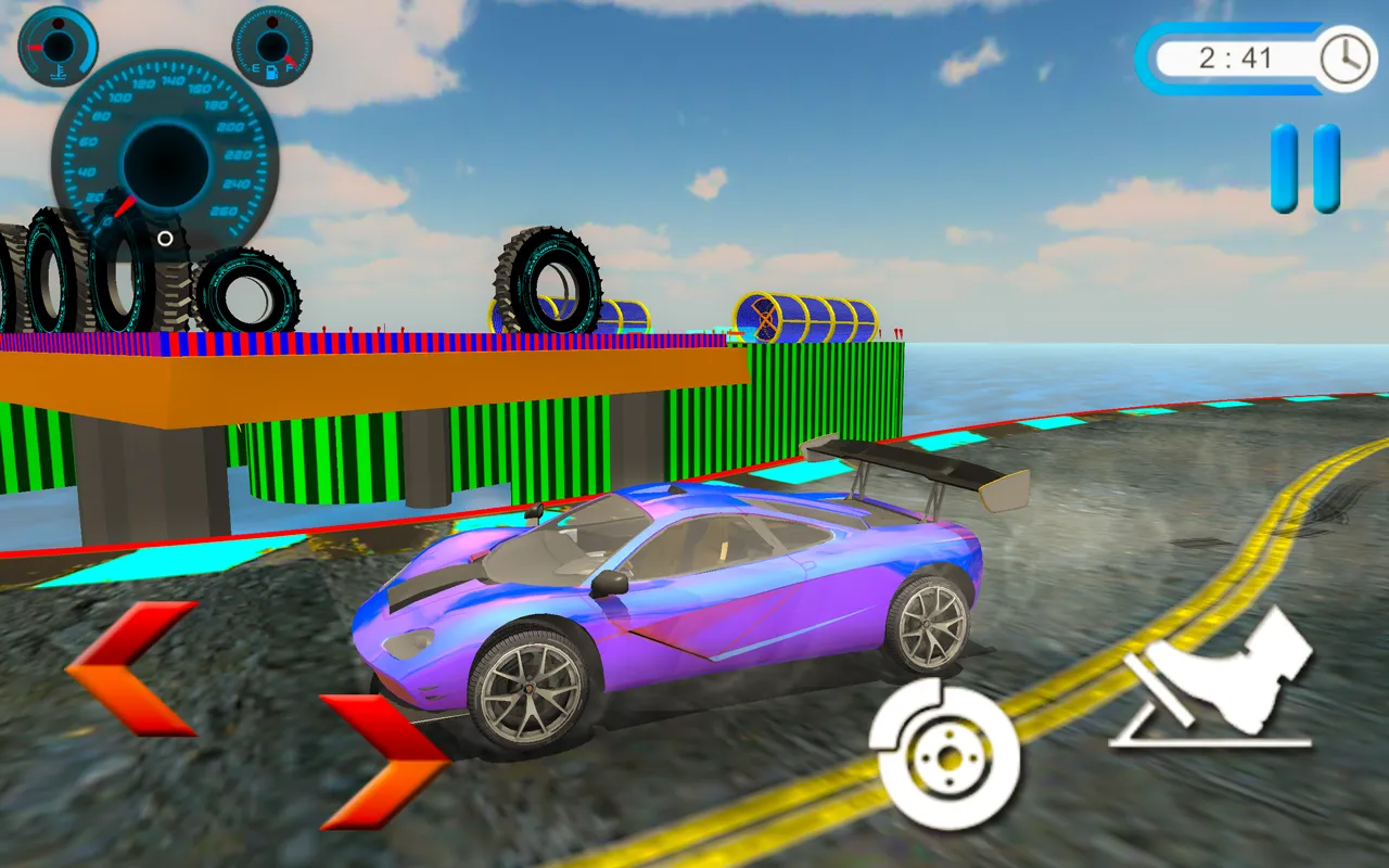 Vertical Ramp Extreme Car Jump | Indus Appstore | Screenshot