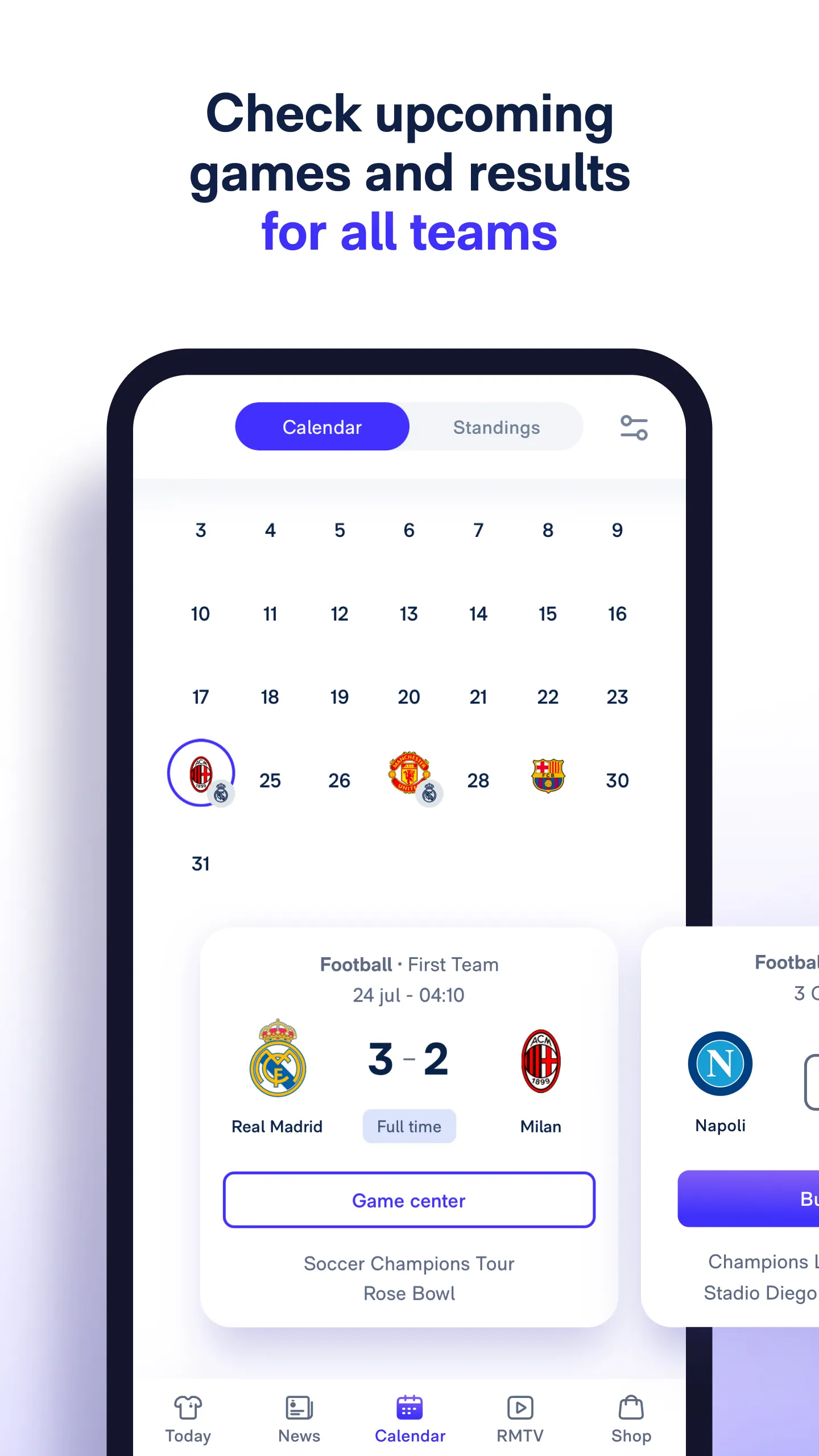 Real Madrid | Indus Appstore | Screenshot