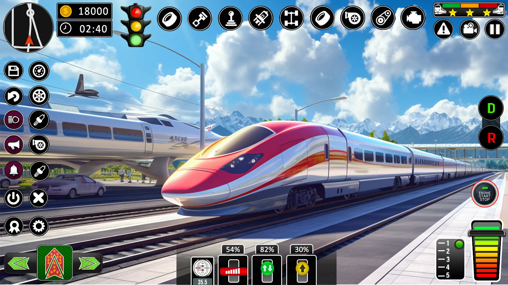 City Train Games Driver Sim 3D | Indus Appstore | Screenshot