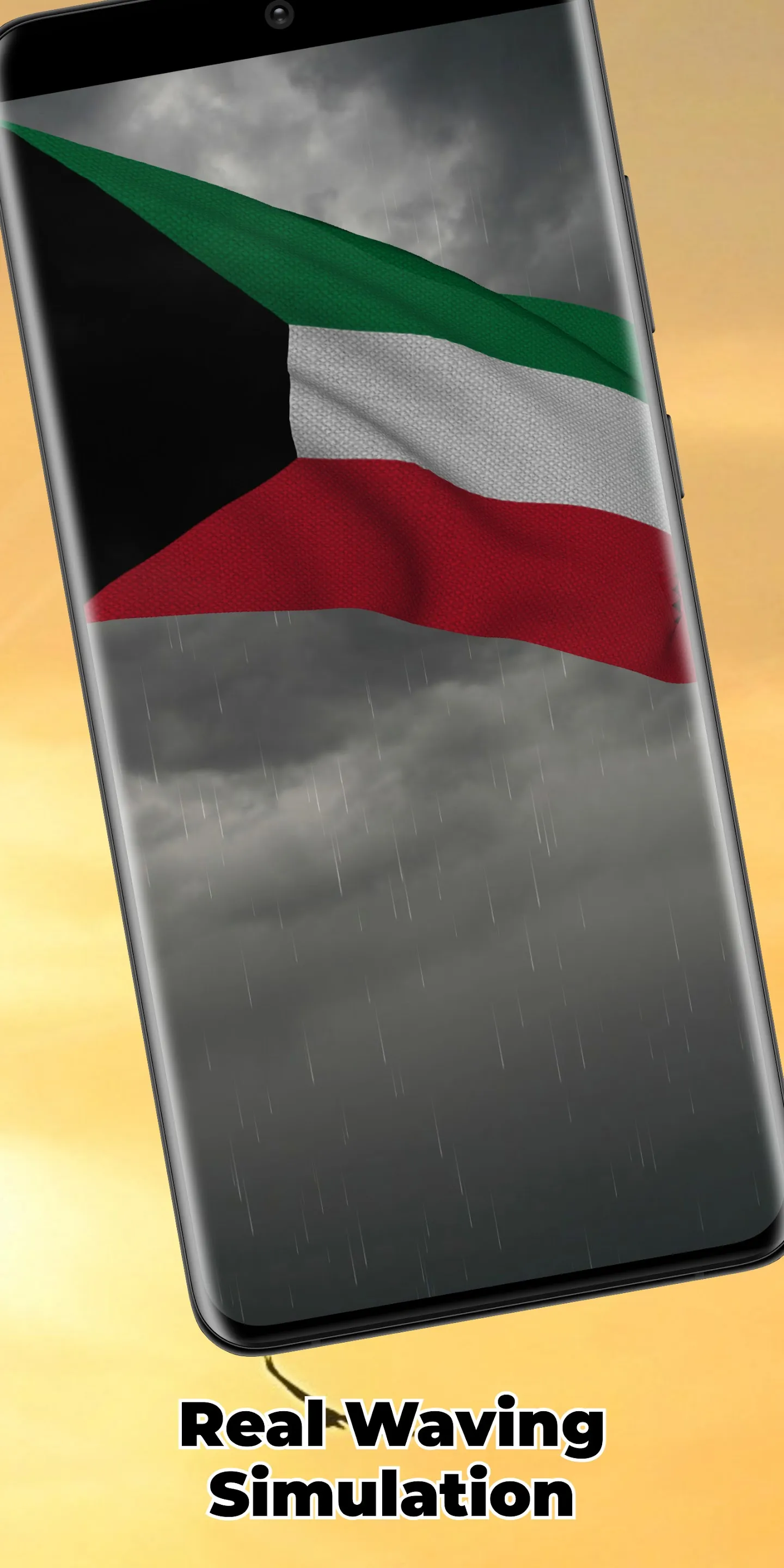 Kuwait Flag Live Wallpaper | Indus Appstore | Screenshot