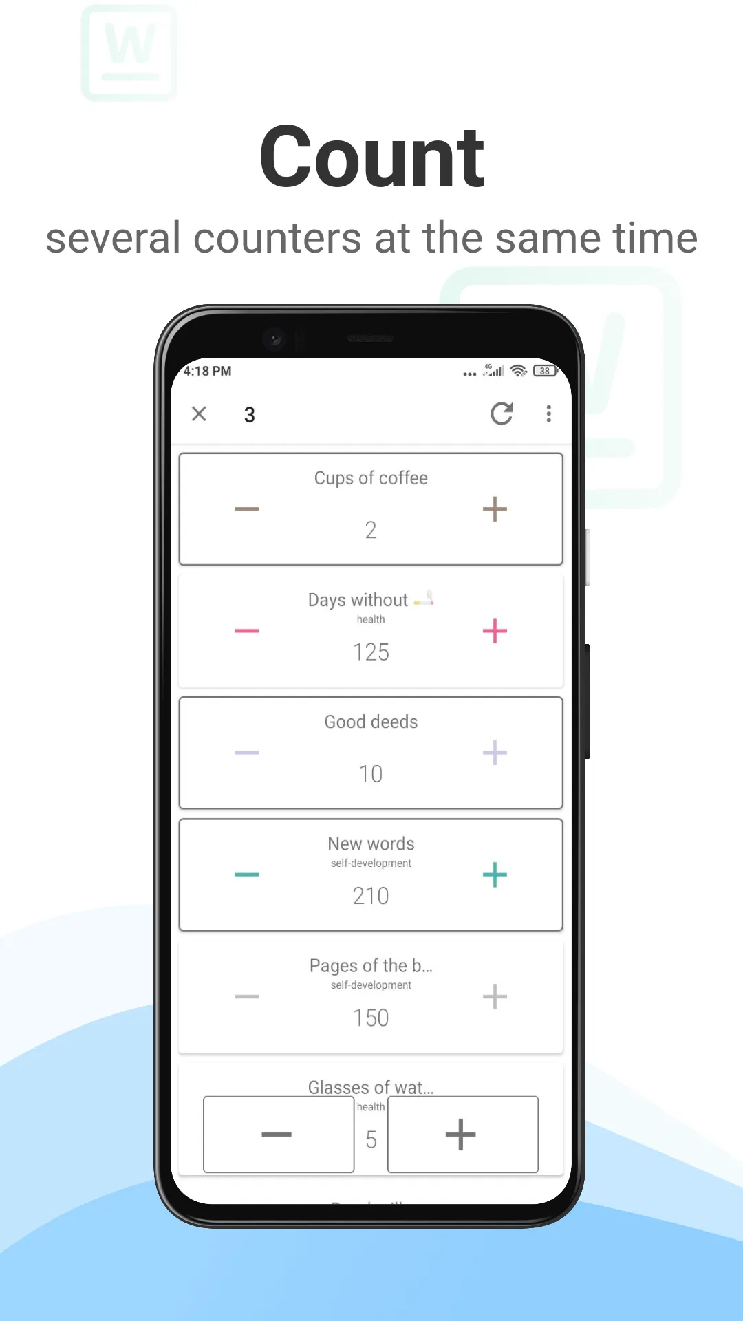 Tally counter - click counter | Indus Appstore | Screenshot