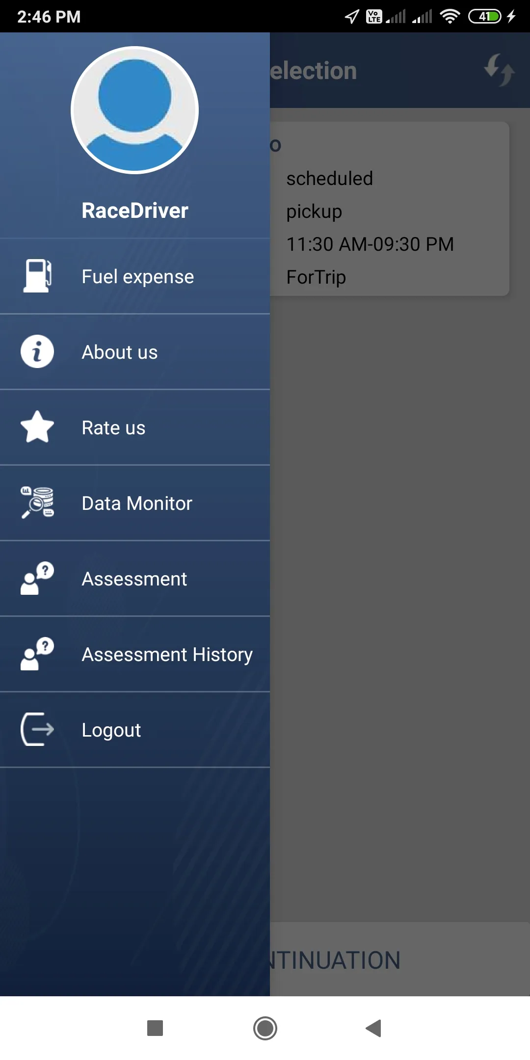 Driver Console SafeStudent | Indus Appstore | Screenshot