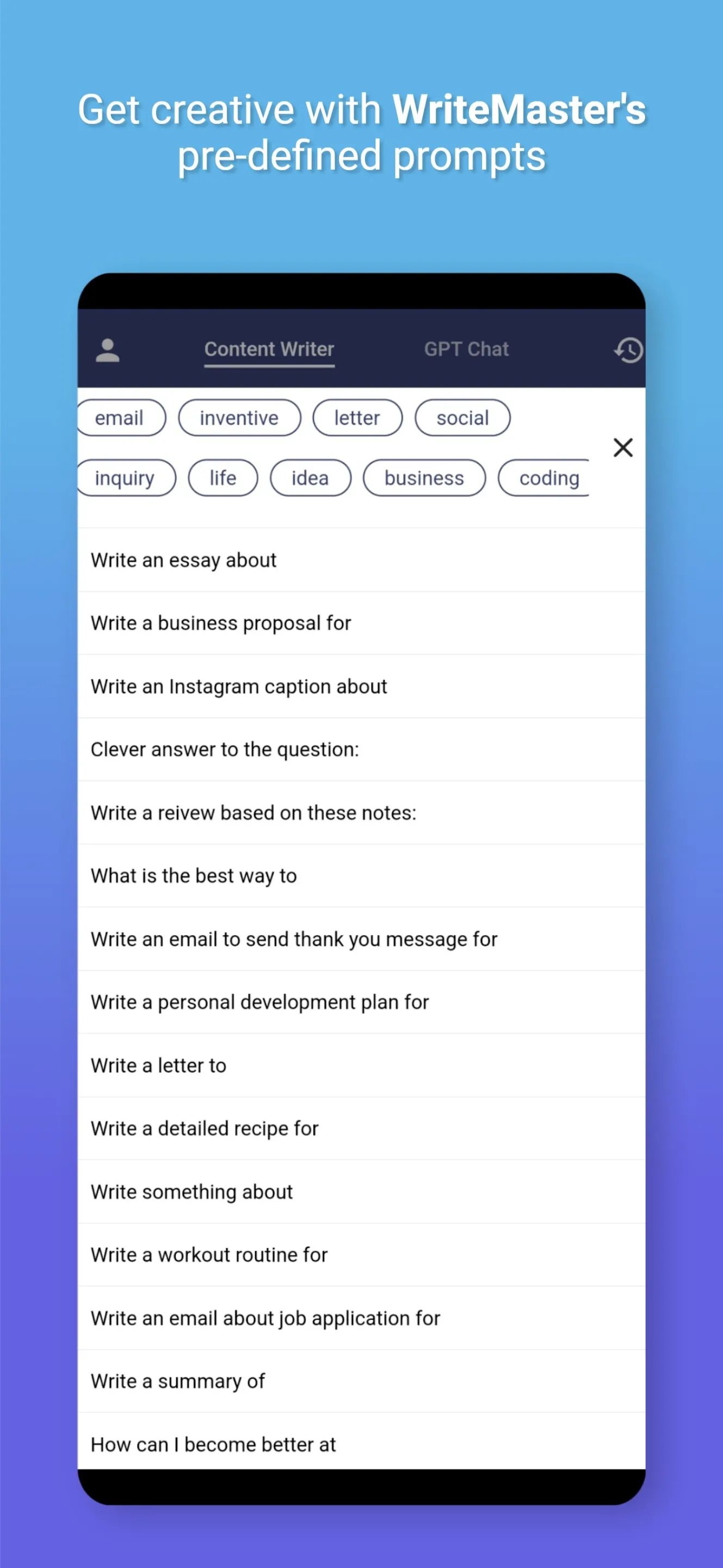 WriteMaster AI Content Writer | Indus Appstore | Screenshot