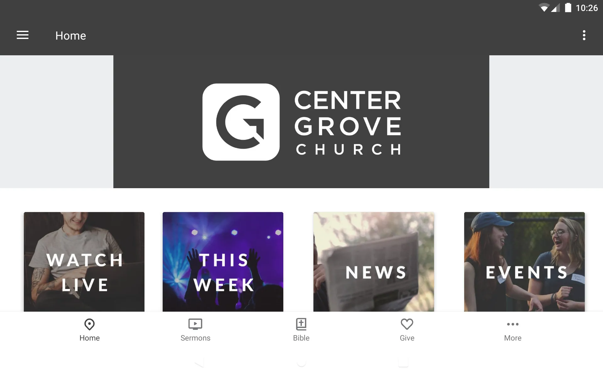 Center Grove Church | Indus Appstore | Screenshot