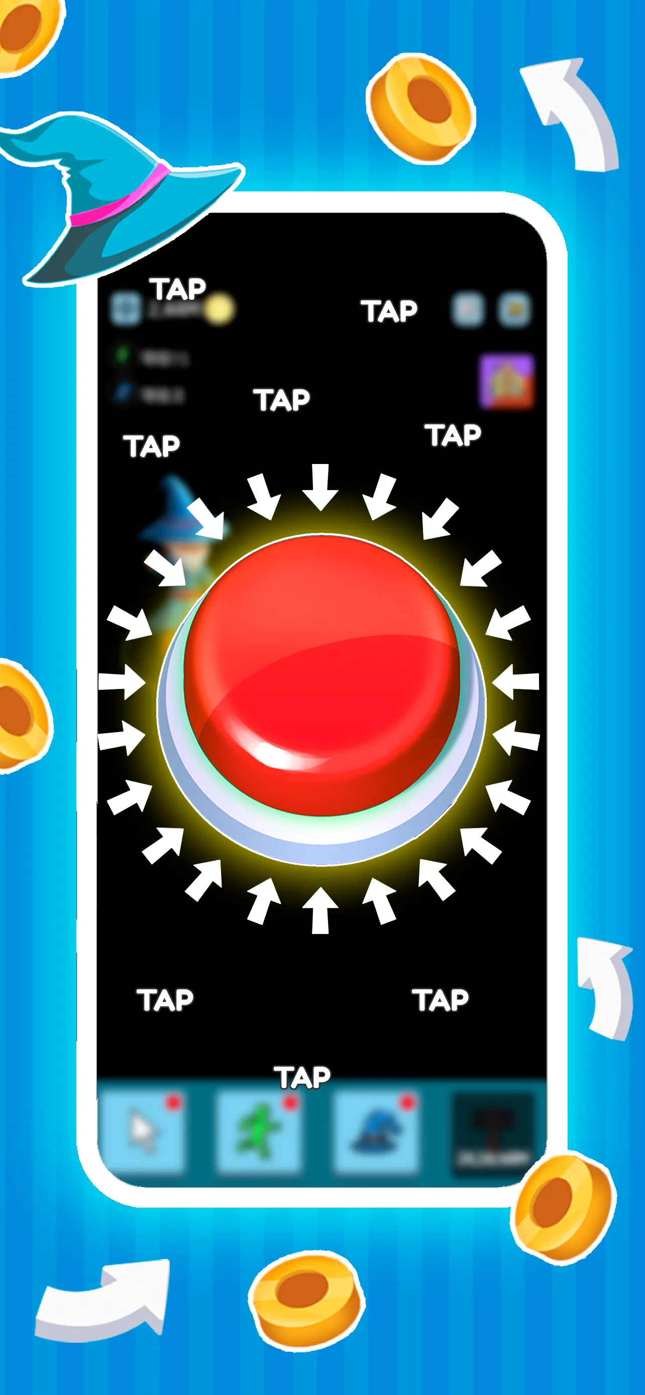 Green button: Press the Button | Indus Appstore | Screenshot