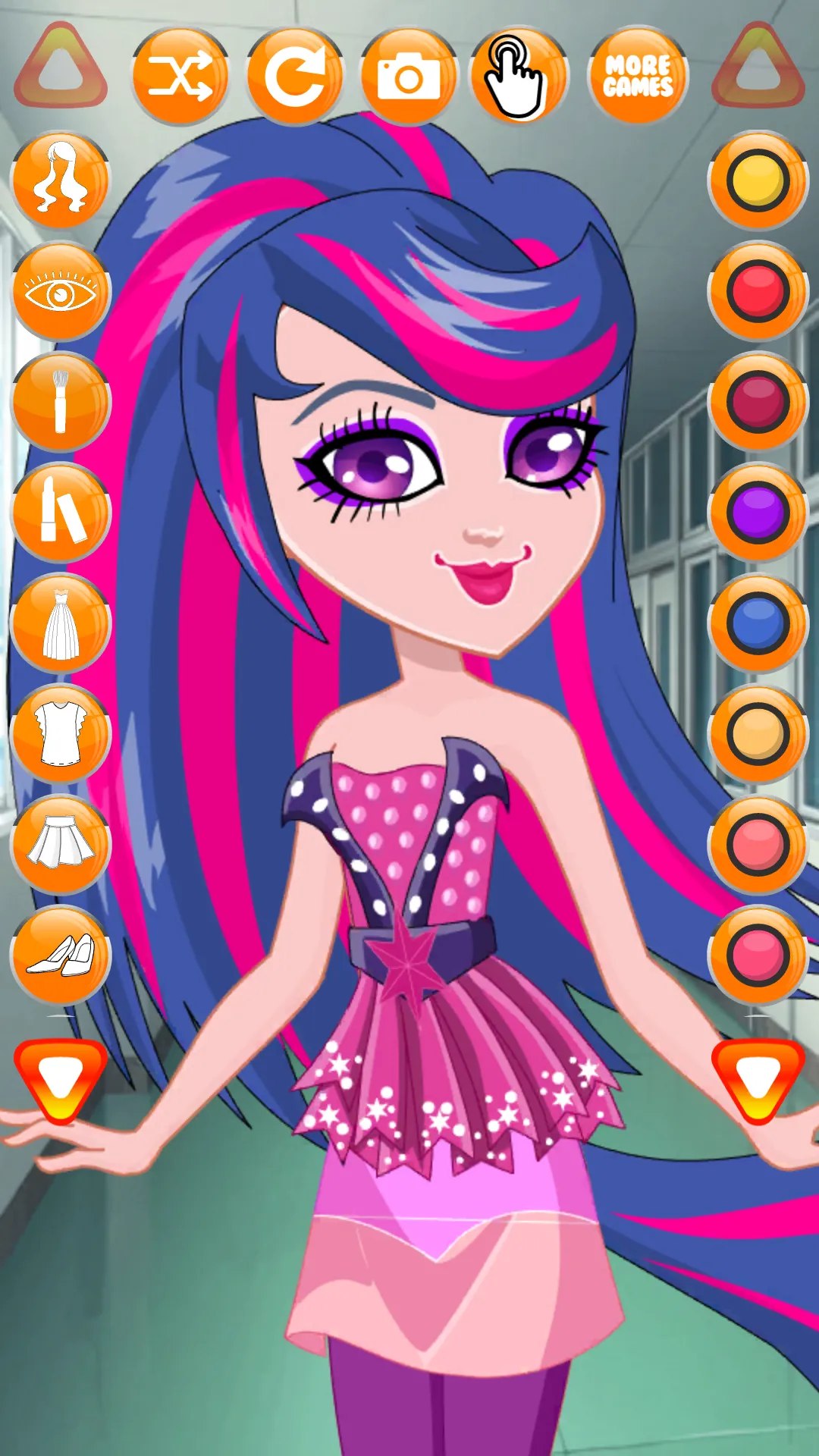 College Student Pony Dress Up | Indus Appstore | Screenshot