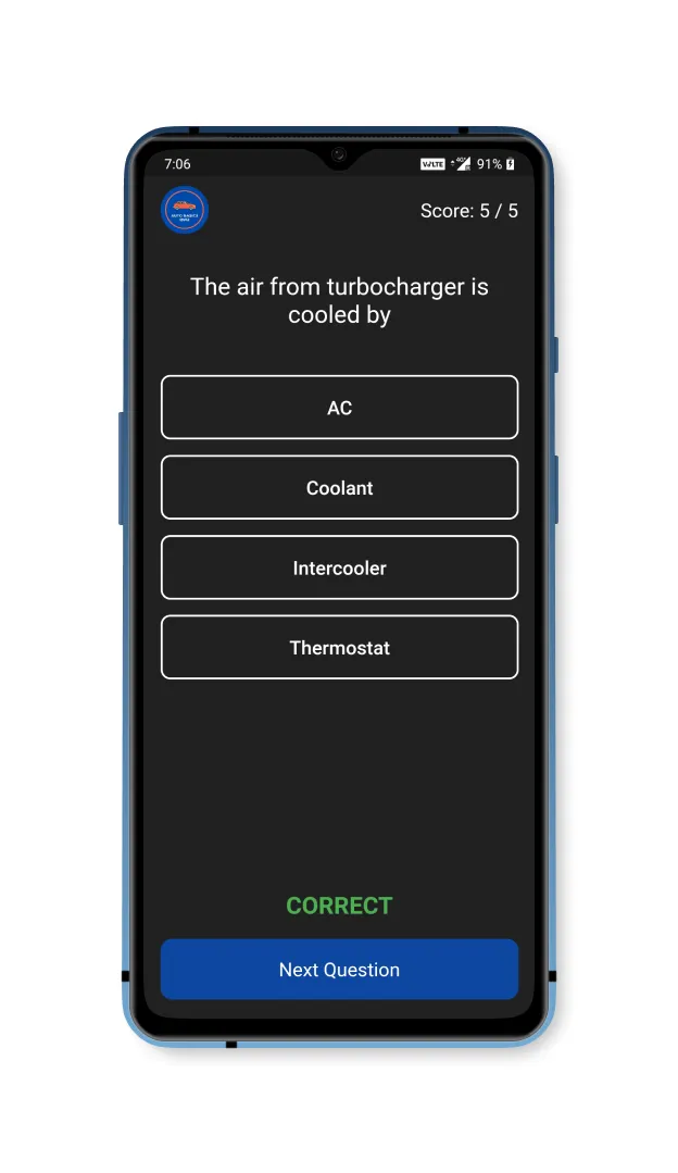 Auto Basics Quiz | Indus Appstore | Screenshot