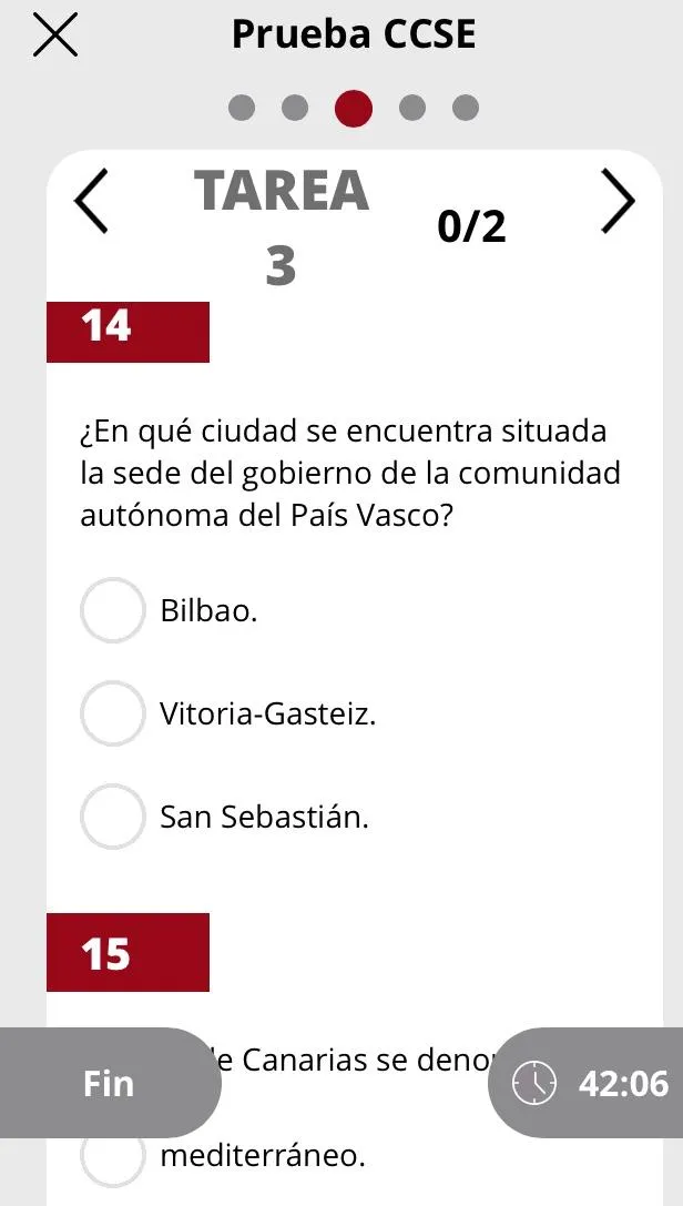 CCSE Nacionalidad Española | Indus Appstore | Screenshot