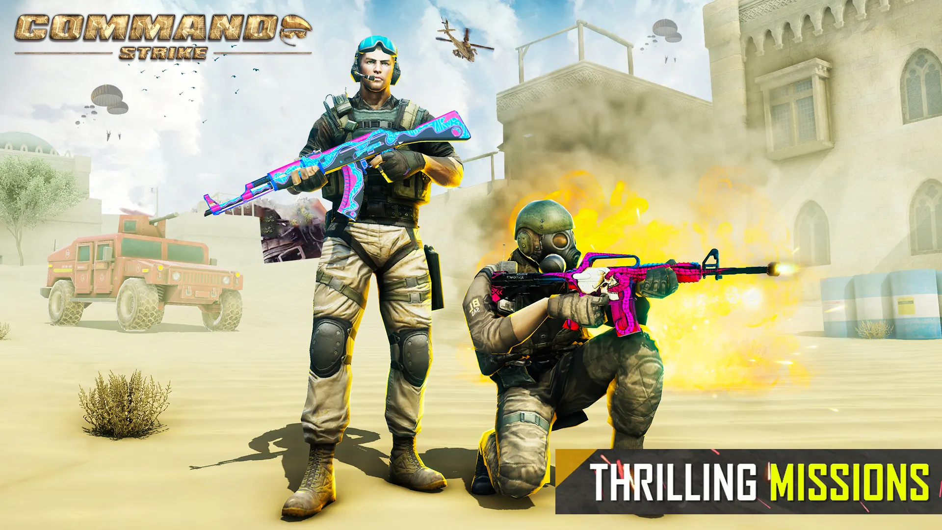 Commando Strike Shooting Games | Indus Appstore | Screenshot