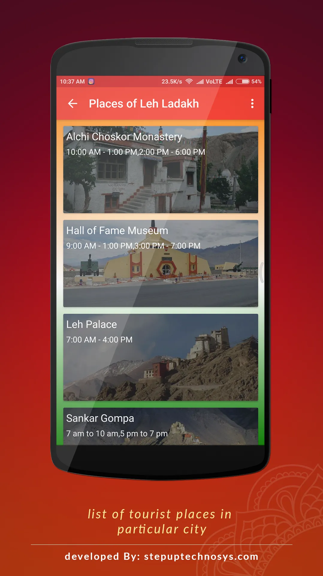 India Tourism | Indus Appstore | Screenshot