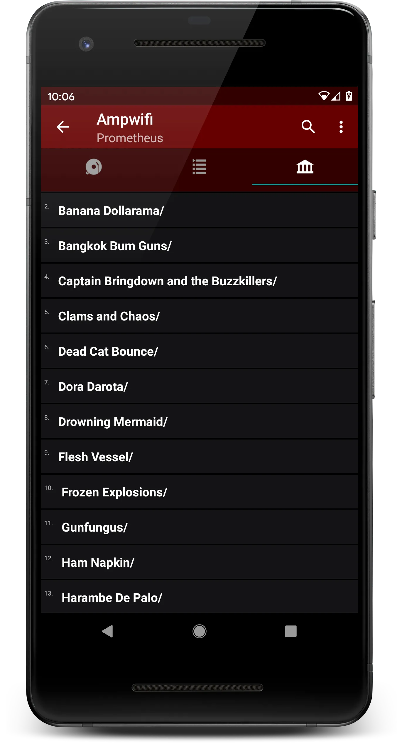 Ampwifi Winamp Remote | Indus Appstore | Screenshot