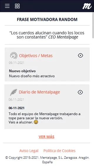 Diario Personal Mentalpage | Indus Appstore | Screenshot