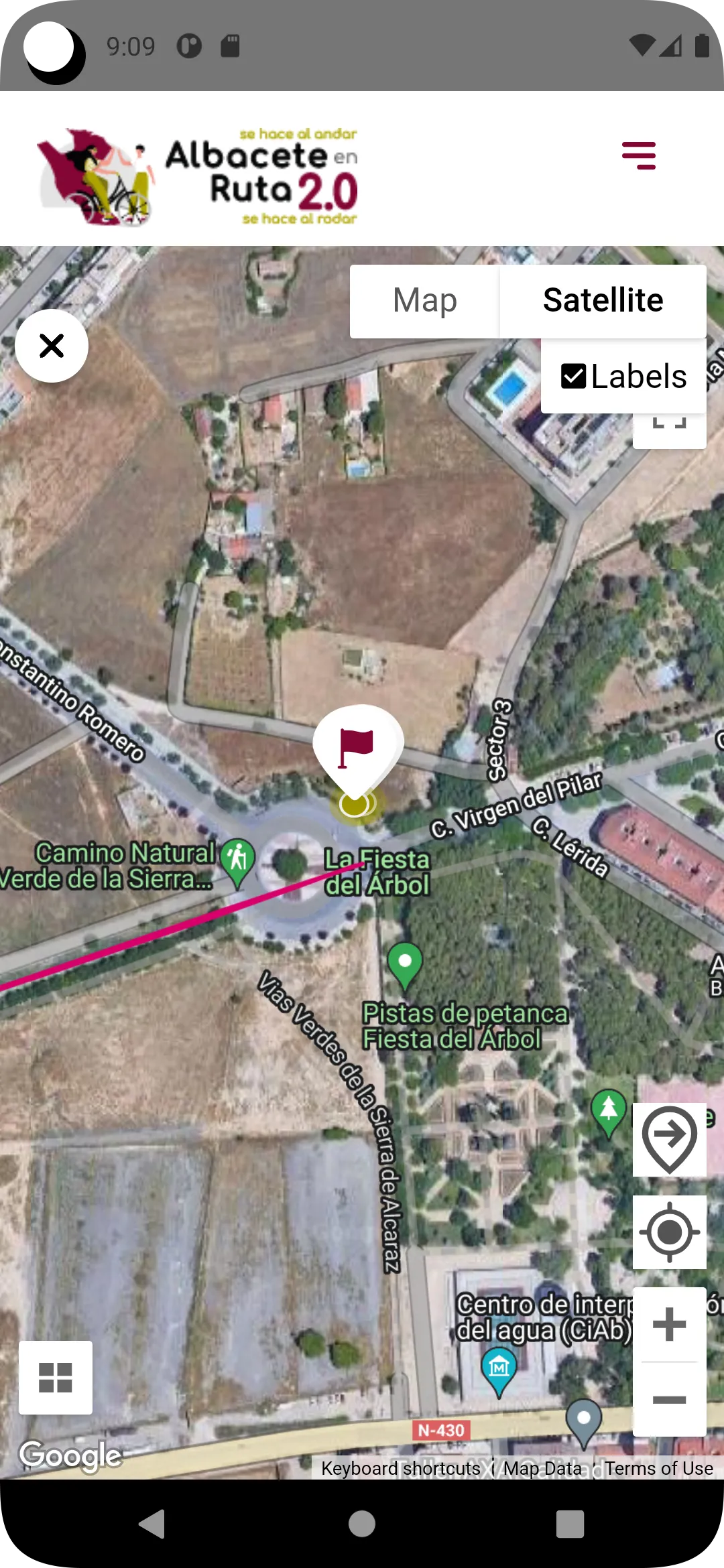 Albacete en Ruta 2.0 | Indus Appstore | Screenshot