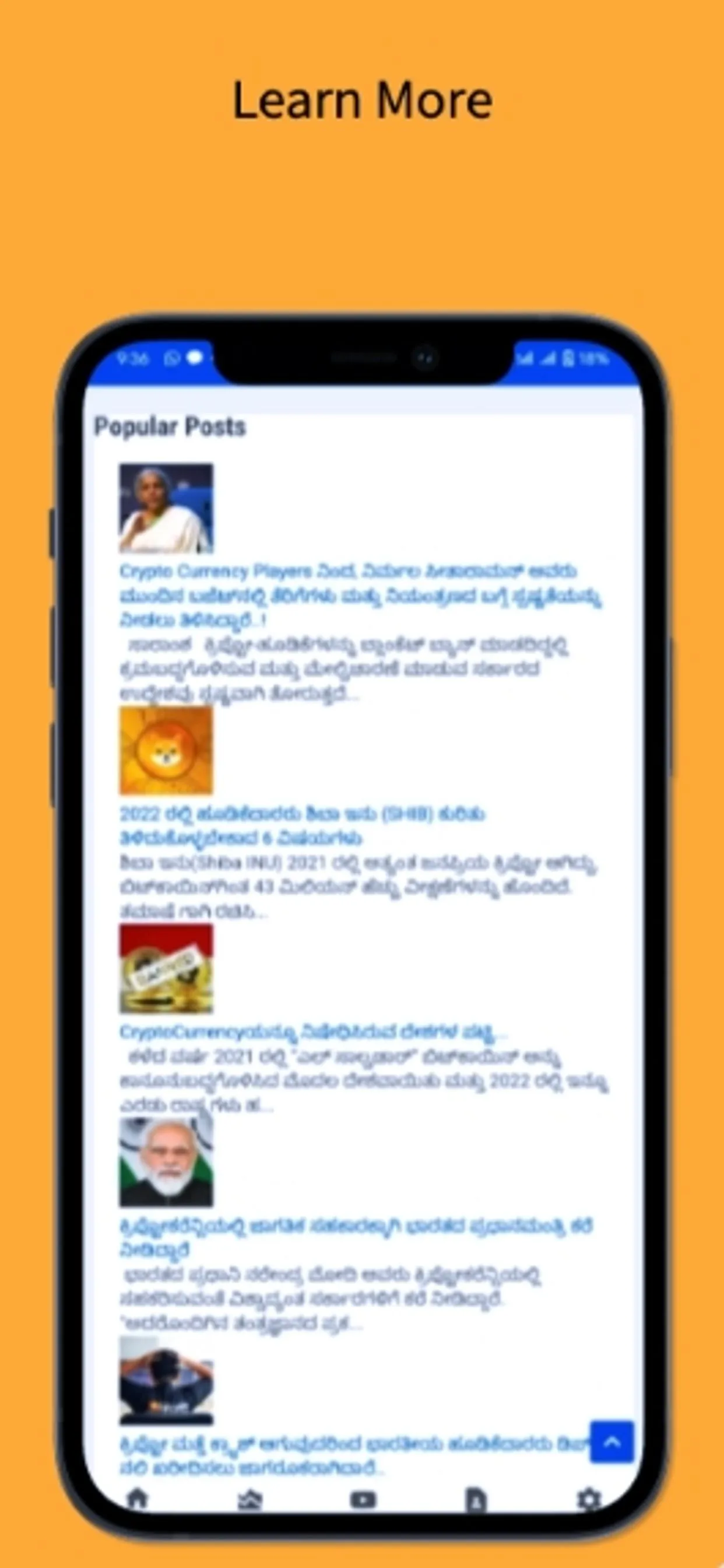 Online Kannada Crypto News App | Indus Appstore | Screenshot