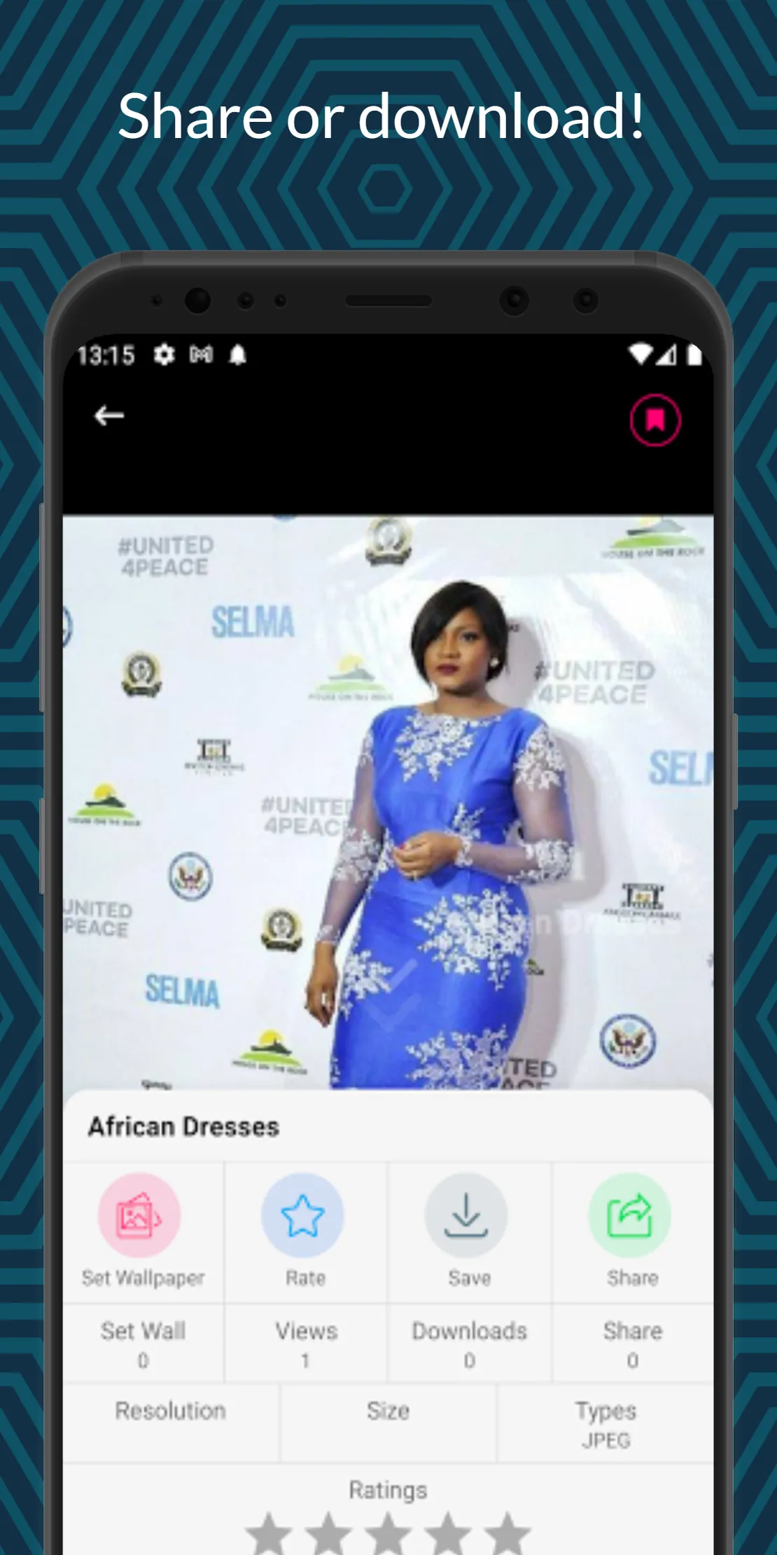 African Dresses | Indus Appstore | Screenshot