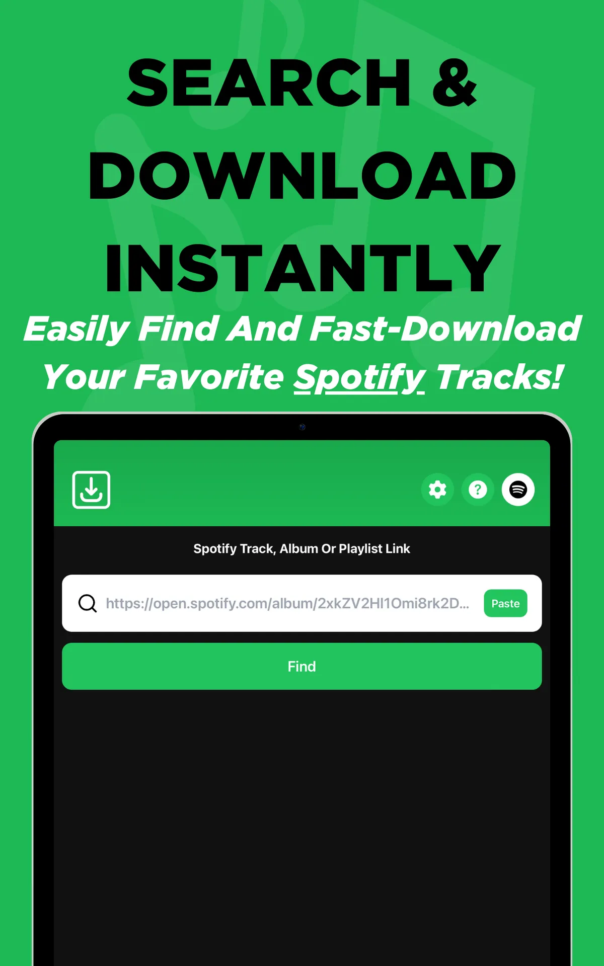 SpotDown | Indus Appstore | Screenshot