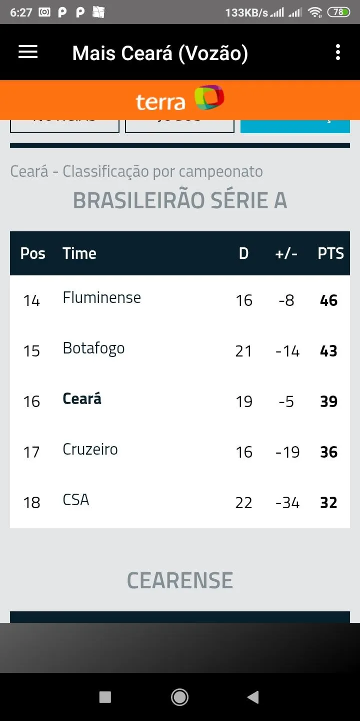 Mais Ceará o Vozão | Indus Appstore | Screenshot