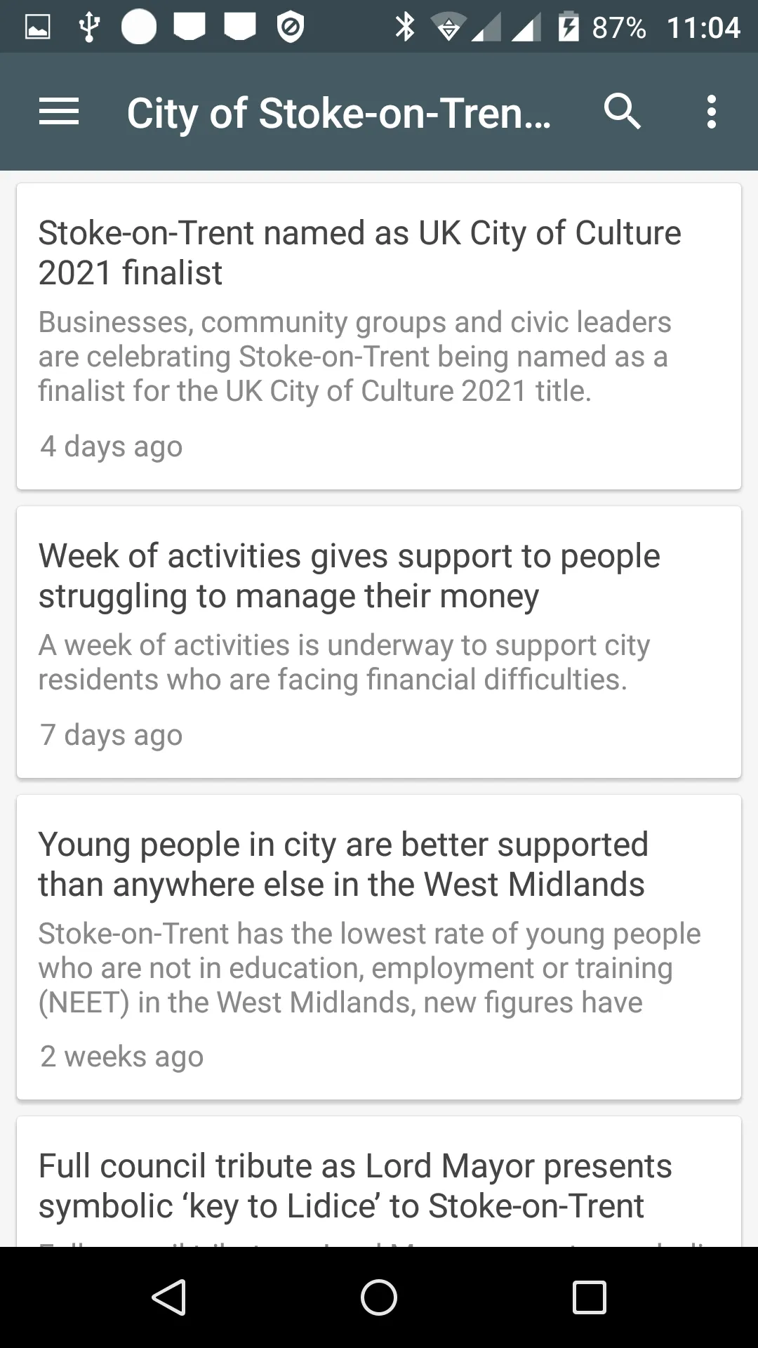 Stoke-on-Trent local news | Indus Appstore | Screenshot