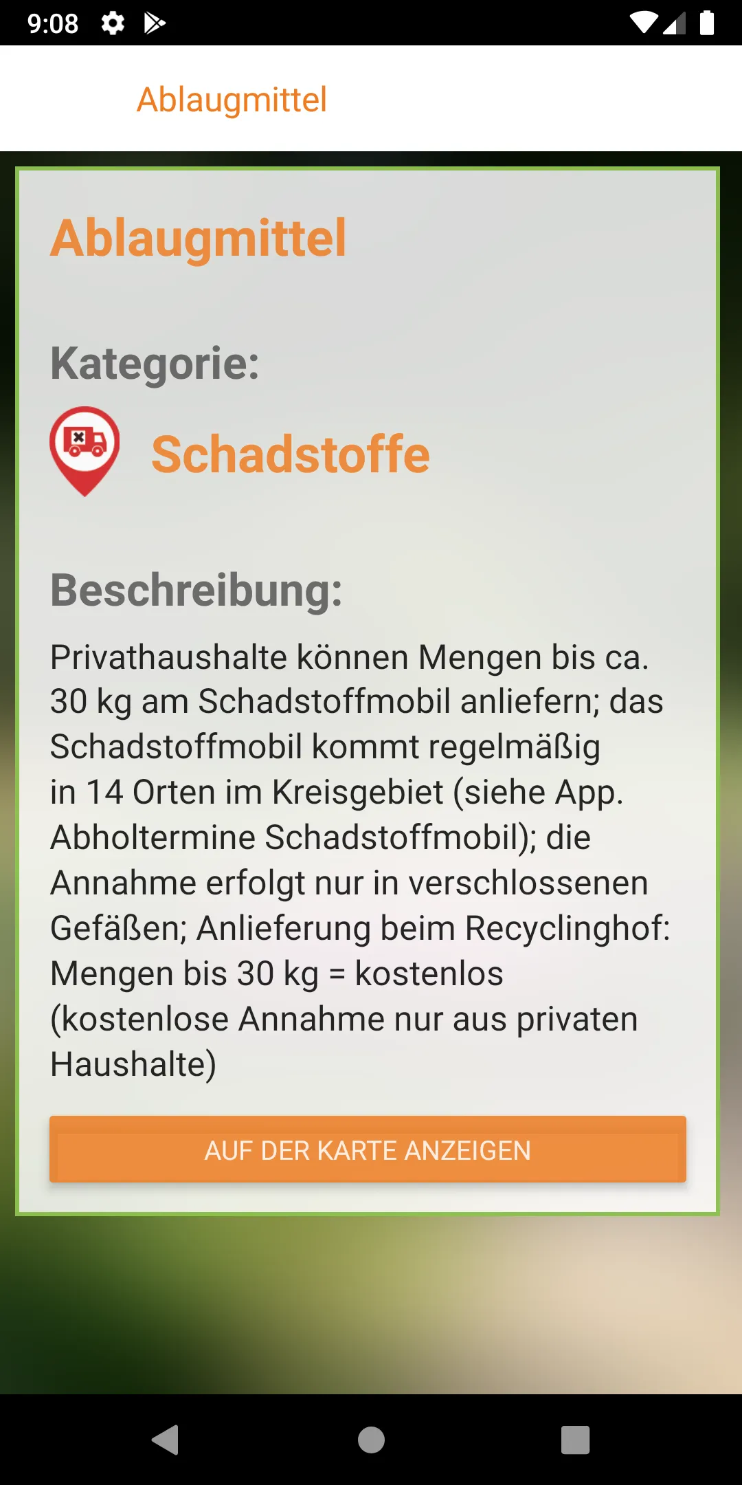 Abfall-App Kreis Pinneberg | Indus Appstore | Screenshot