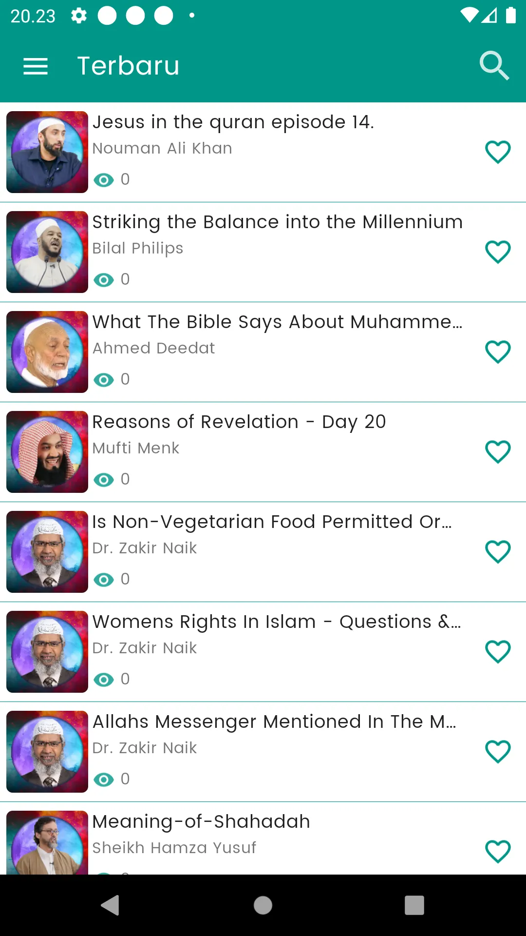 Mufti Menk Lectures | Indus Appstore | Screenshot