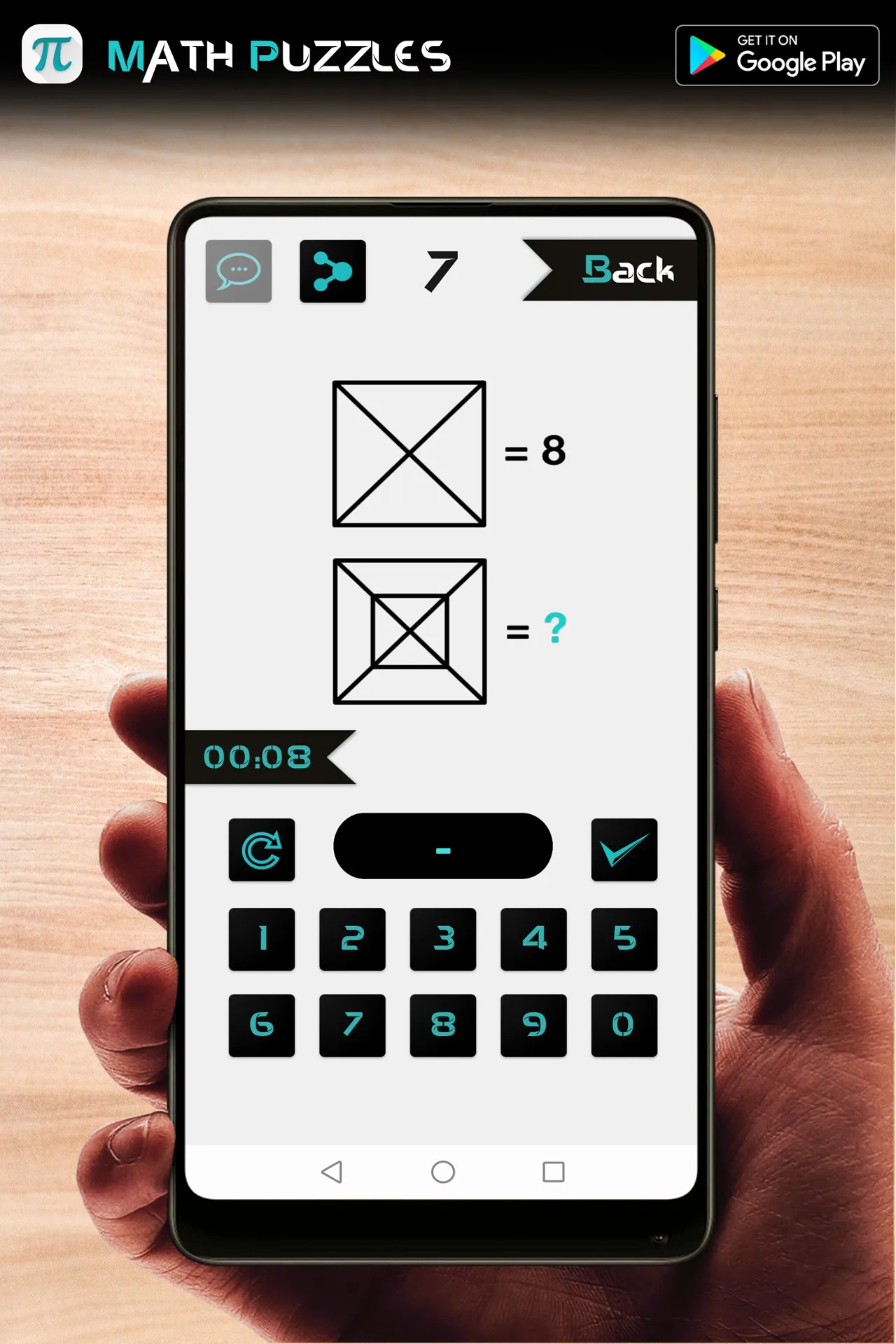 Math Puzzles | Indus Appstore | Screenshot