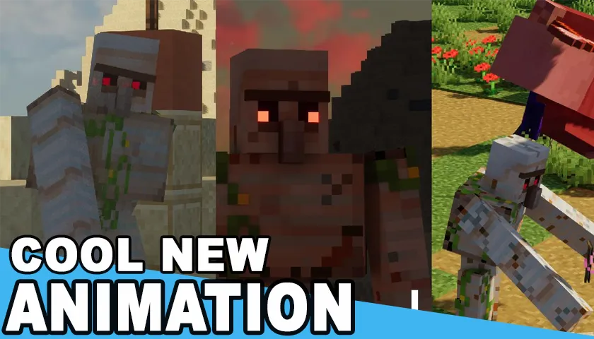 Addons Mobs Animations to MCPE | Indus Appstore | Screenshot