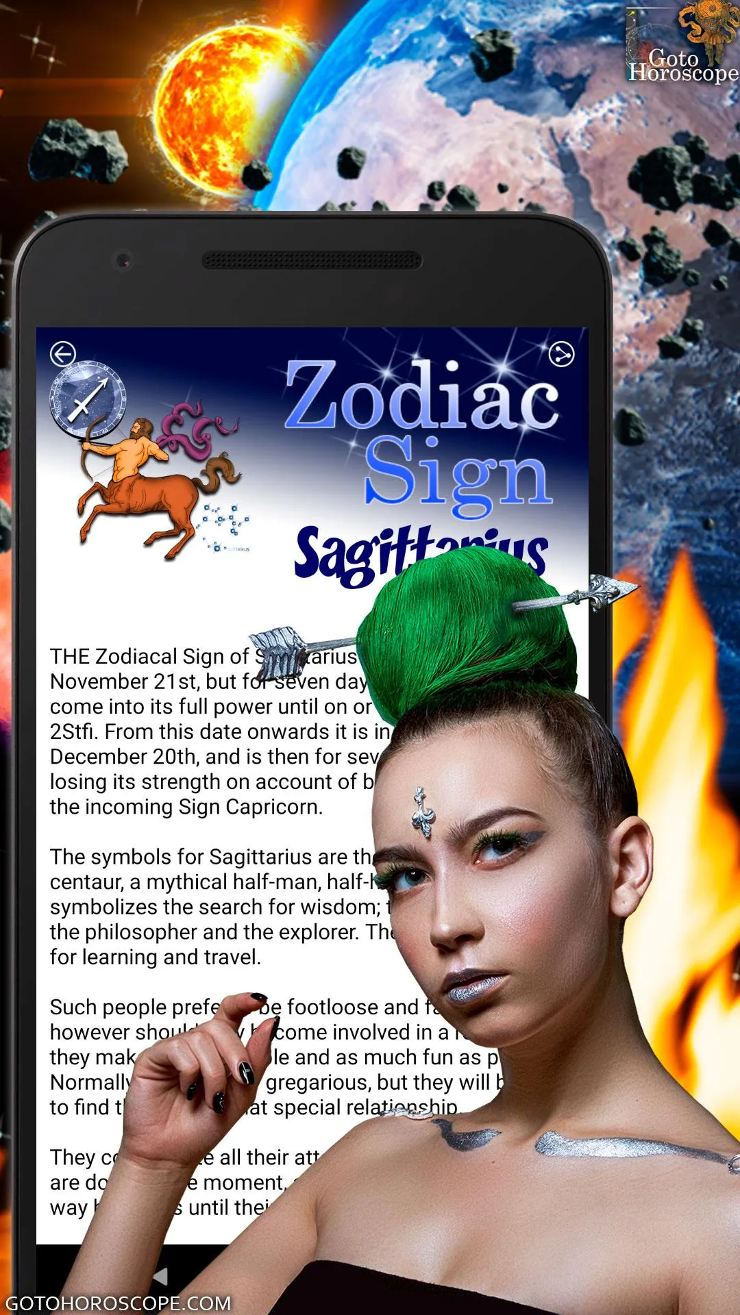 Sagittarius Daily Horoscope | Indus Appstore | Screenshot