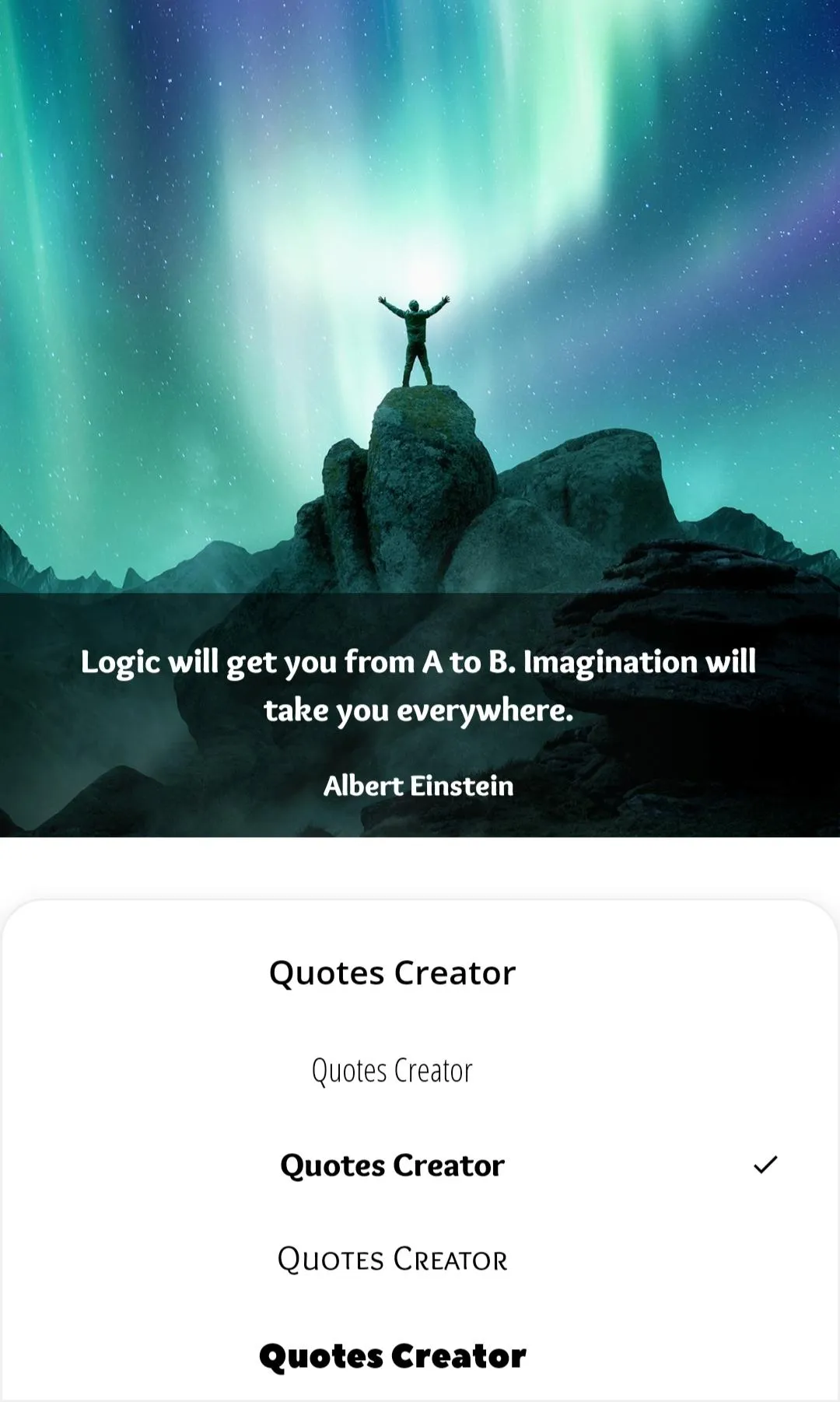 Quotes Maker: Get Inspired | Indus Appstore | Screenshot