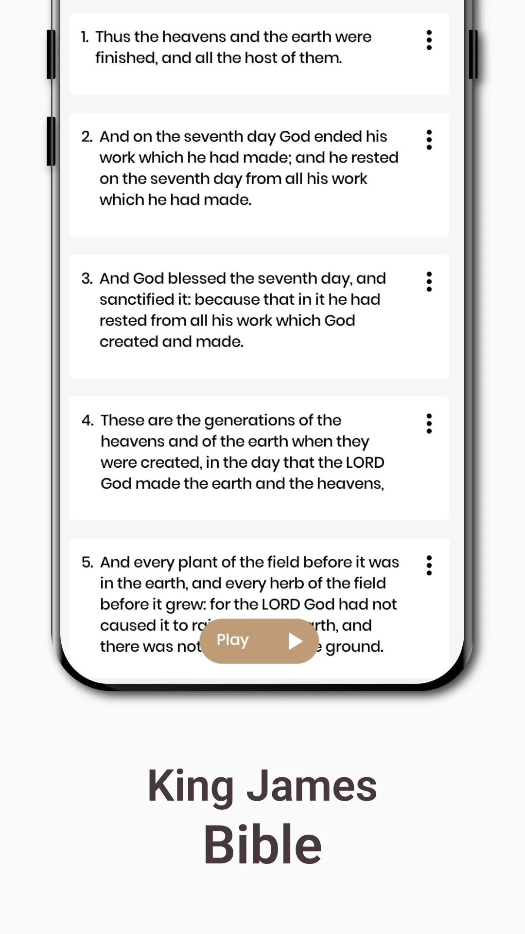 King James Bible - Holy Bible | Indus Appstore | Screenshot