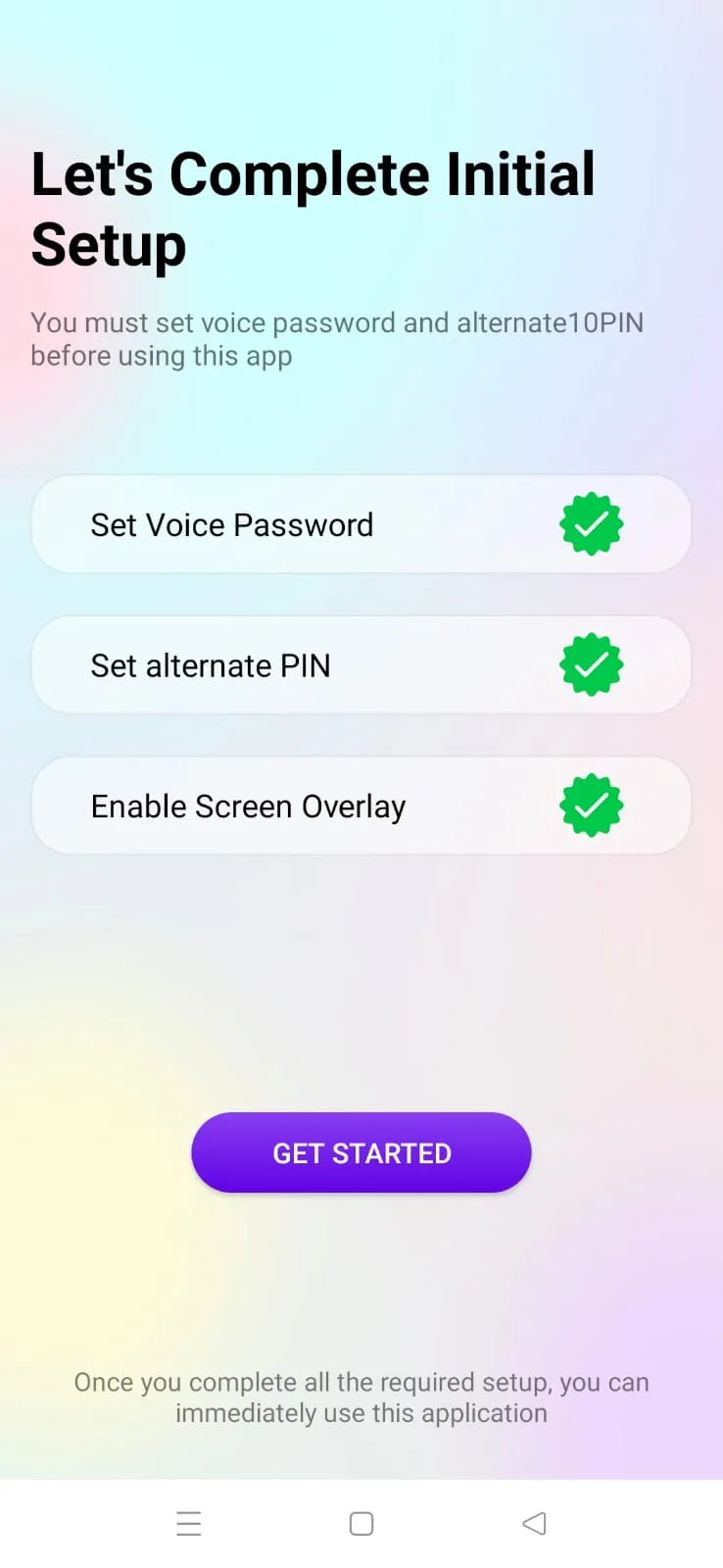 Voice Lock: Unlock Screen Lock | Indus Appstore | Screenshot