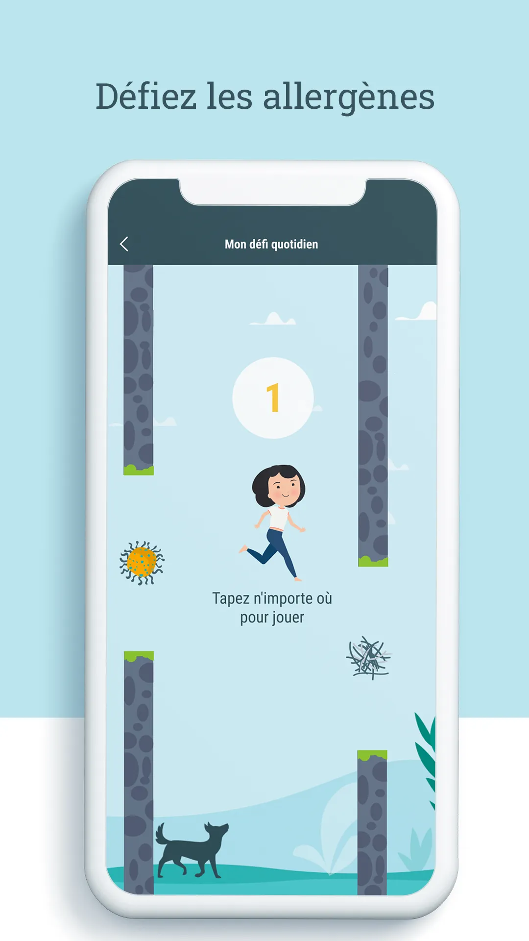 Ma vie d'Allergik | Indus Appstore | Screenshot