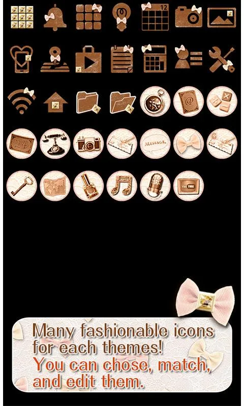 Lace & Ribbons Theme +HOME | Indus Appstore | Screenshot