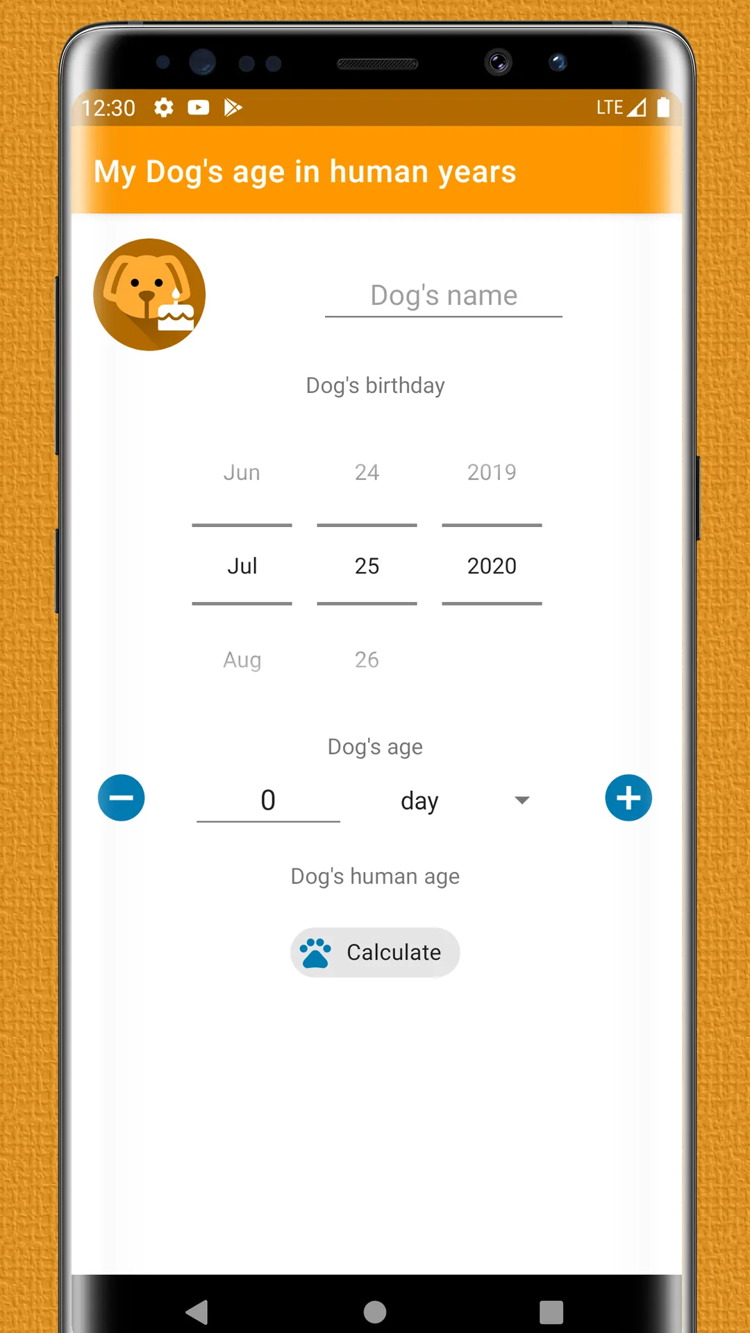 Dog's age in human years | Indus Appstore | Screenshot