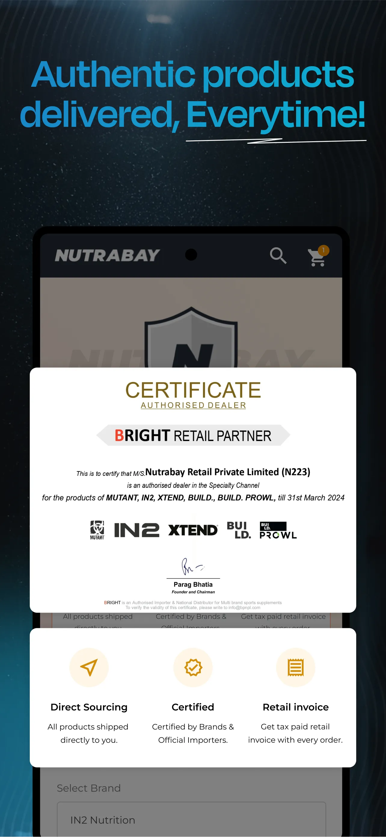Nutrabay: Supplements Store | Indus Appstore | Screenshot