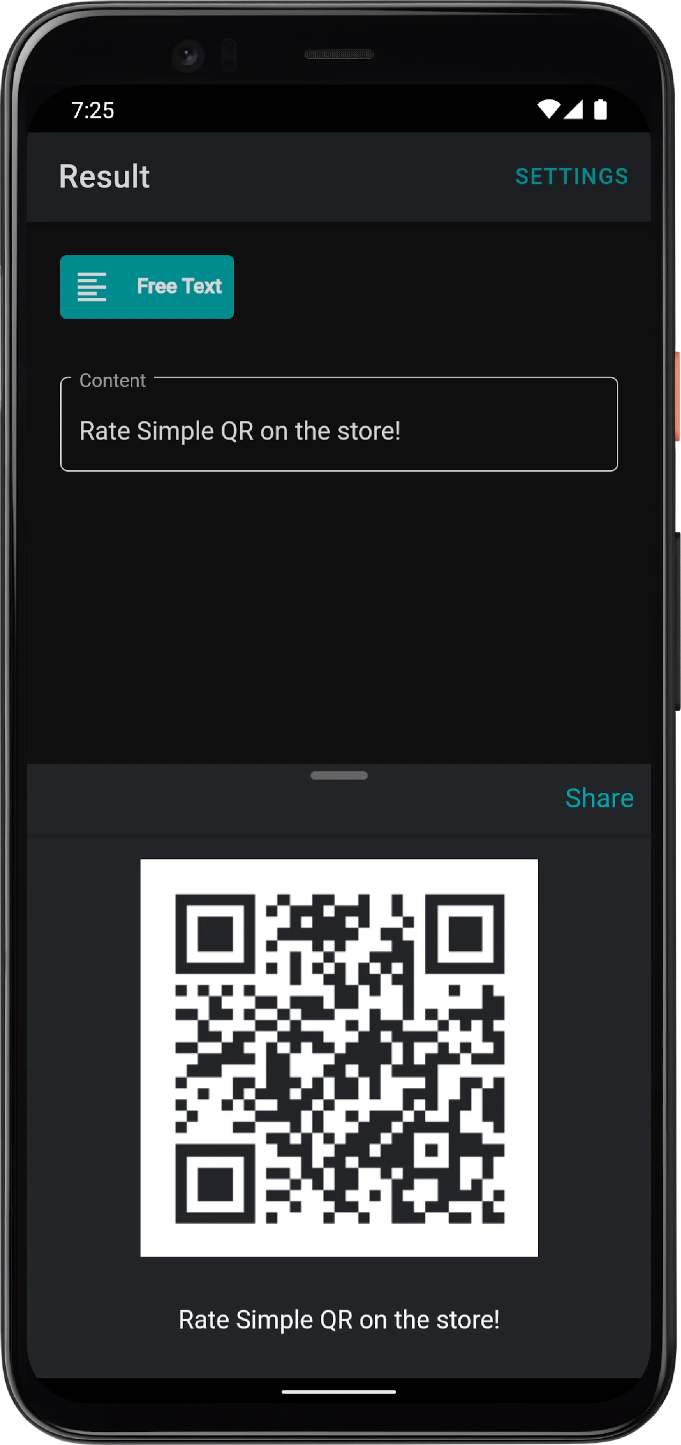 Simple QR | Indus Appstore | Screenshot