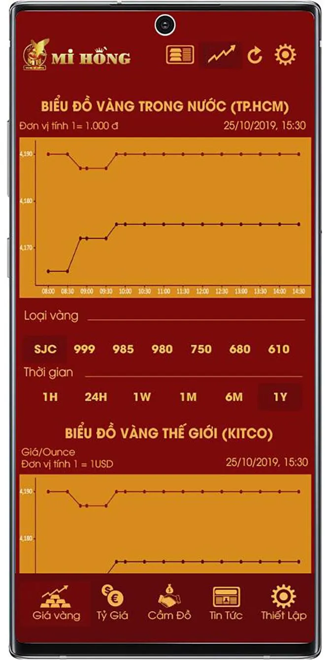 Vàng Mi Hồng | Indus Appstore | Screenshot